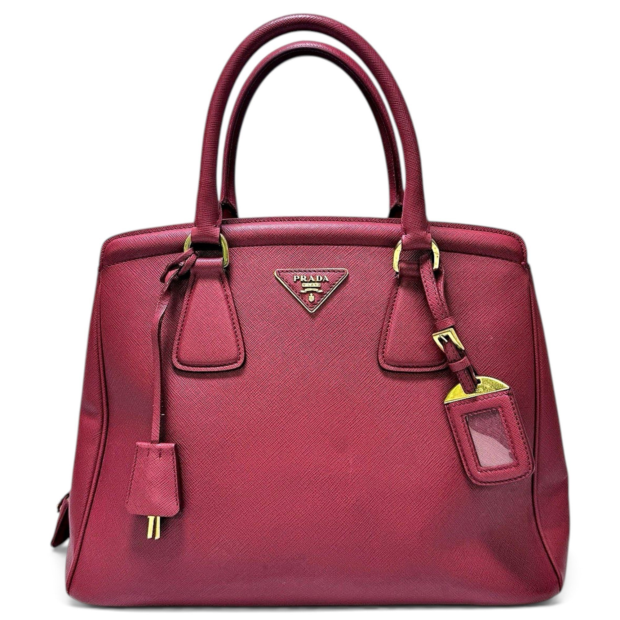 Leather handbag