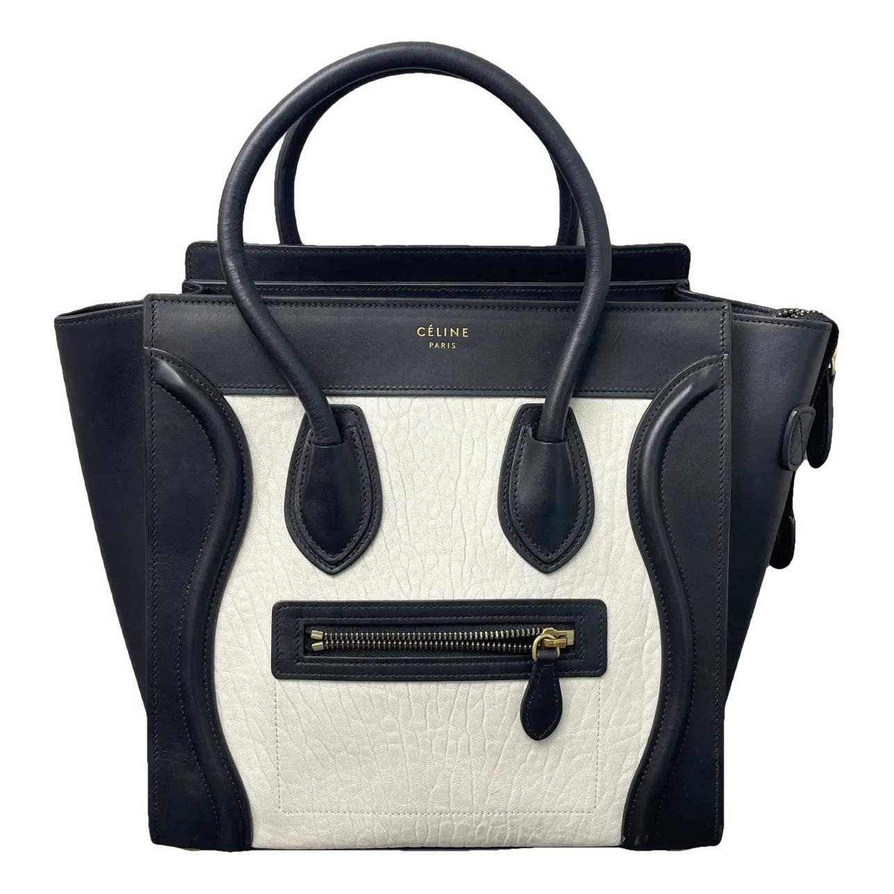 Luggage leather handbag