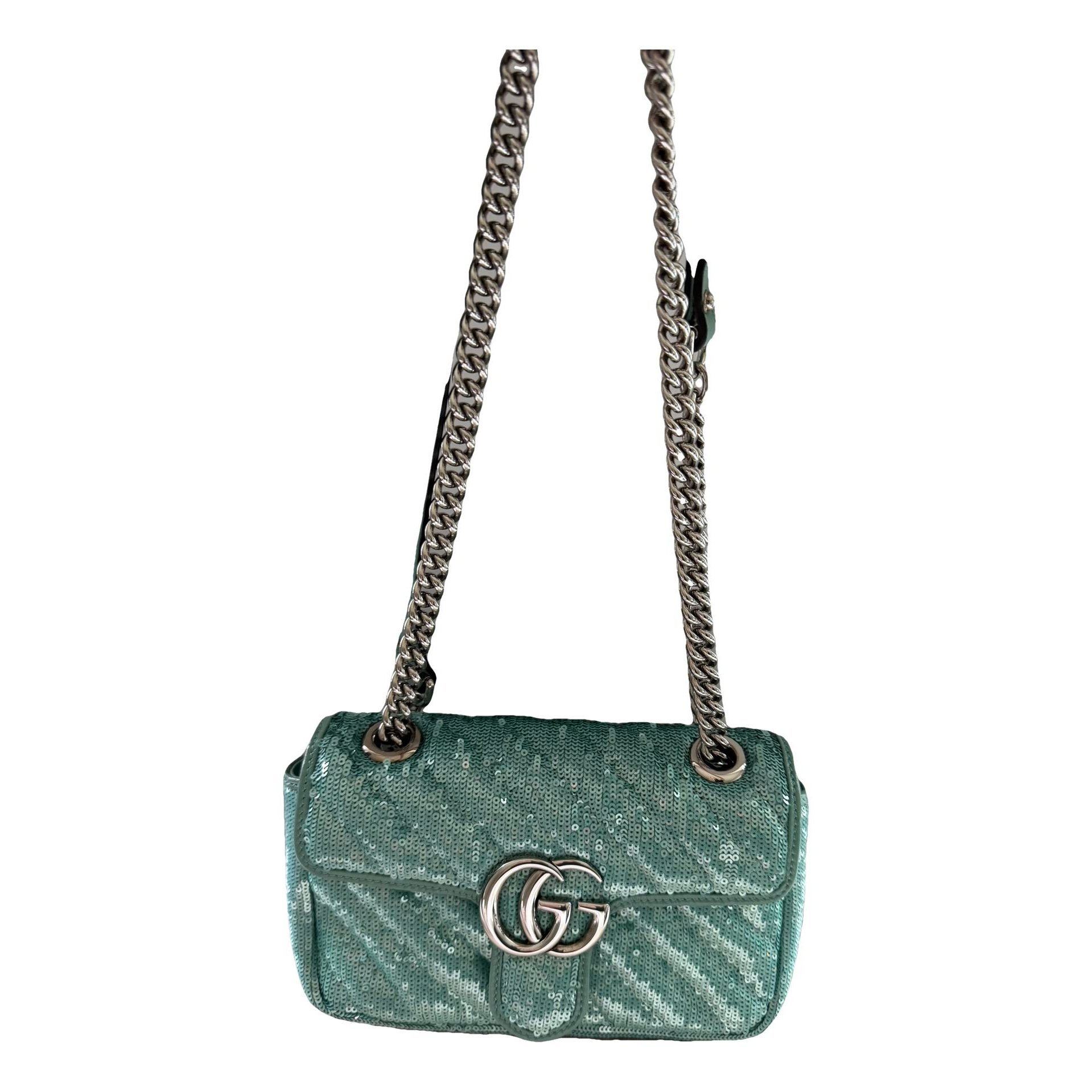 GG Marmont Flap leather crossbody bag