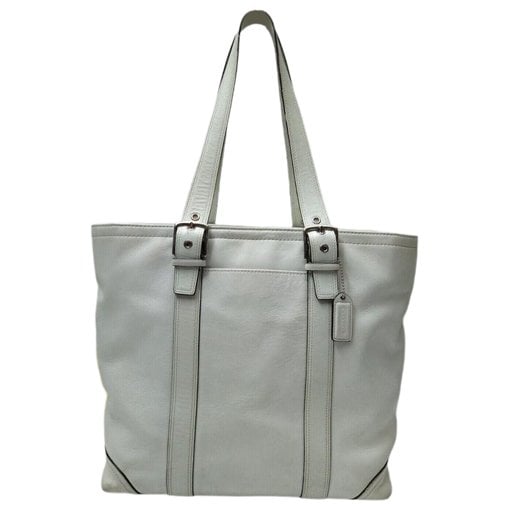 Leather tote