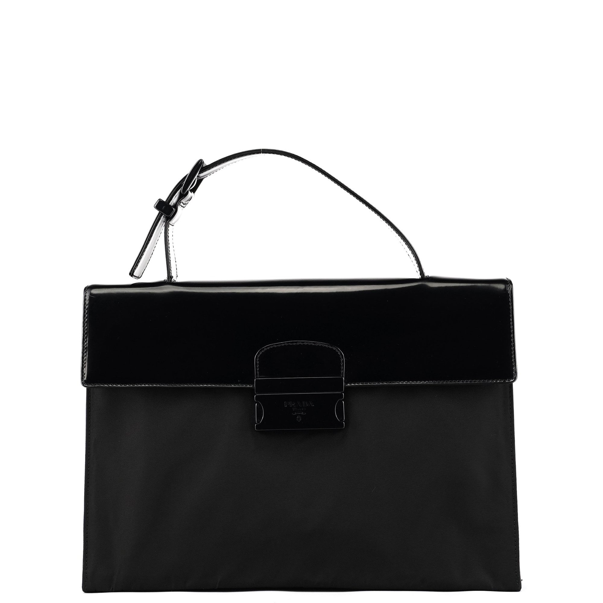 Re-Edition 1995 patent leather handbag