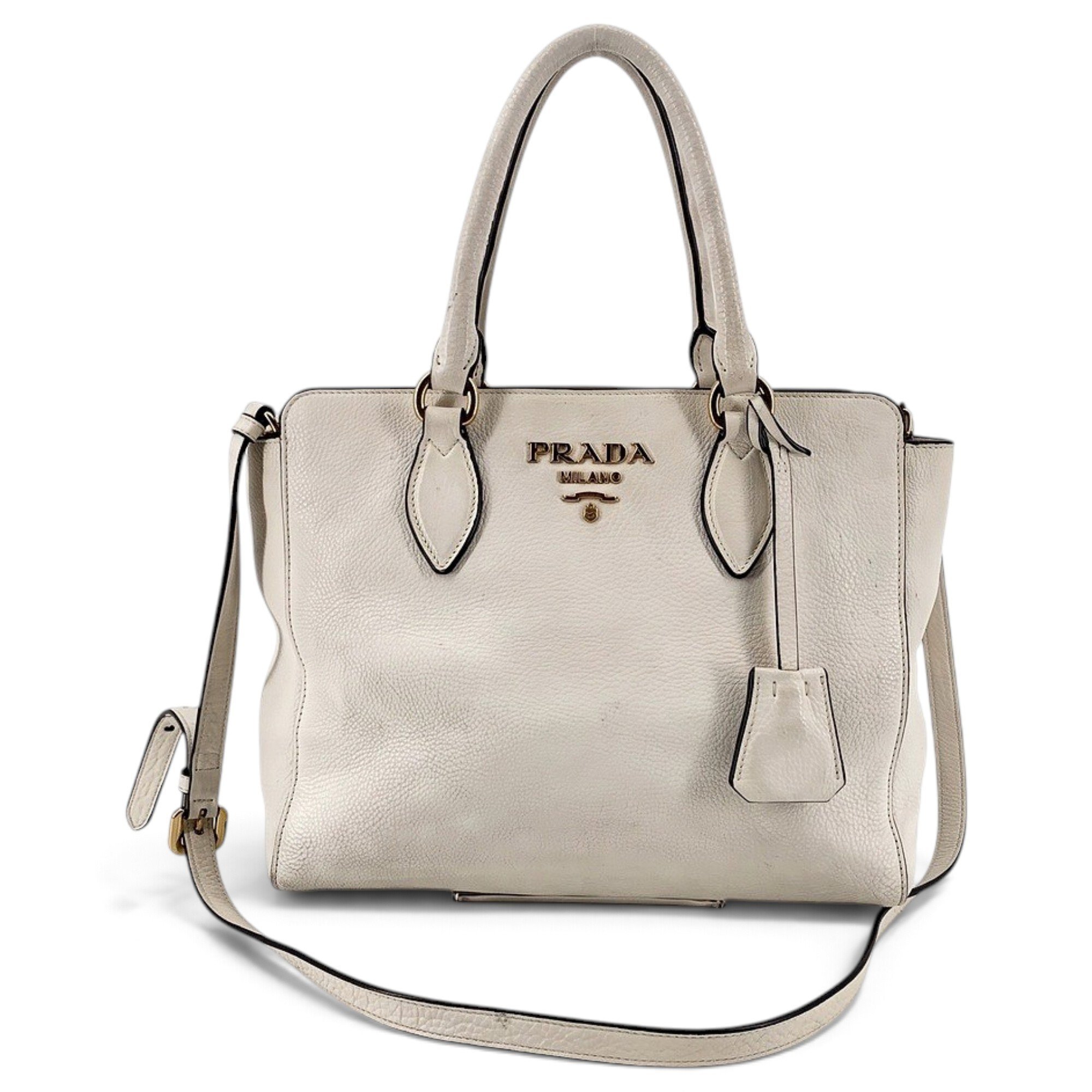 Leather tote