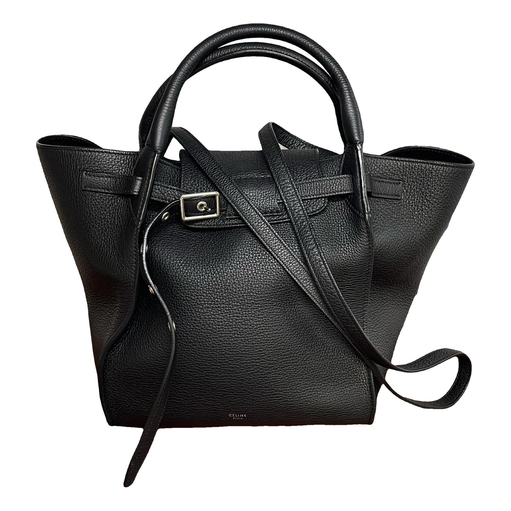 Big Bag leather handbag