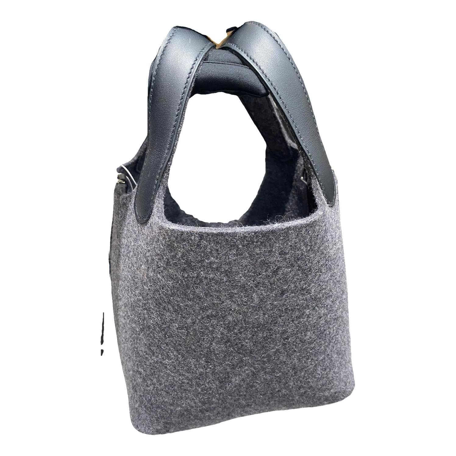 Picotin leather handbag