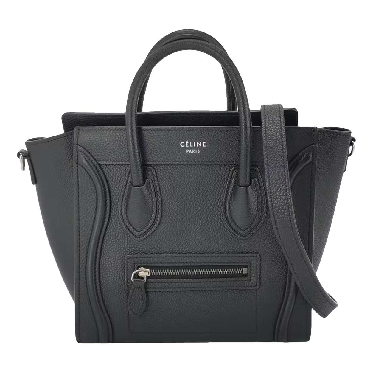 Luggage leather handbag