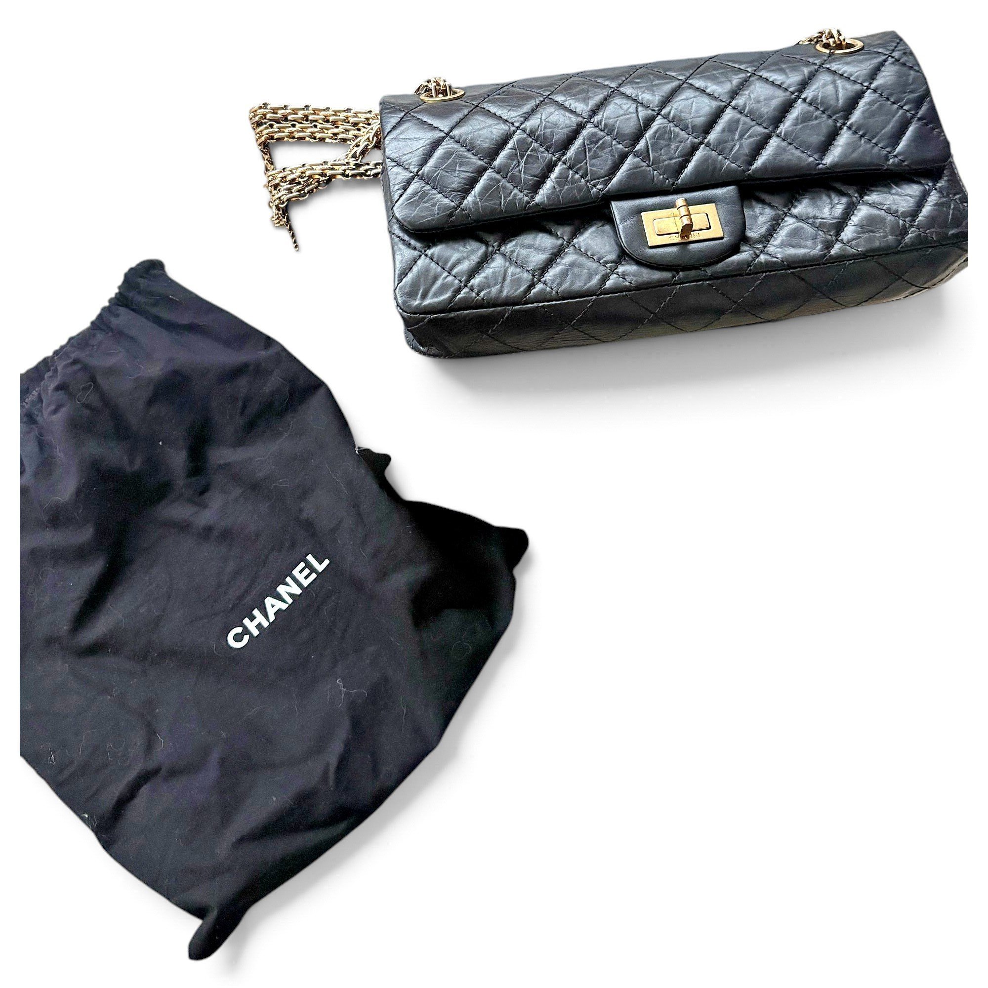 2.55 leather handbag