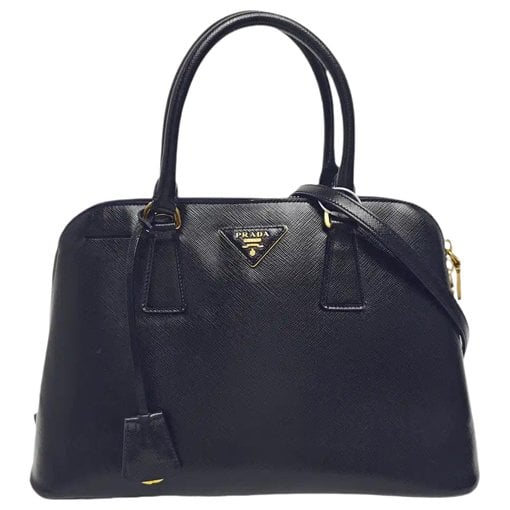 Promenade leather handbag