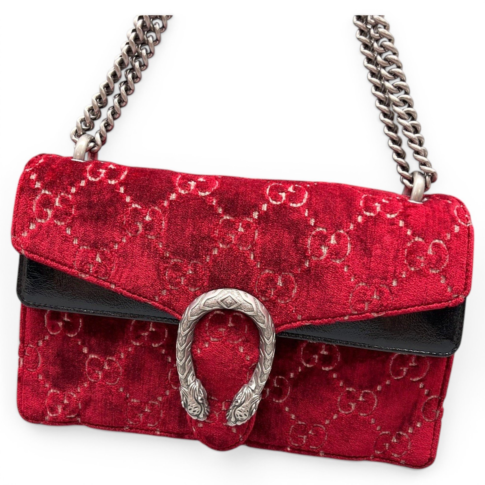 Dionysus velvet handbag