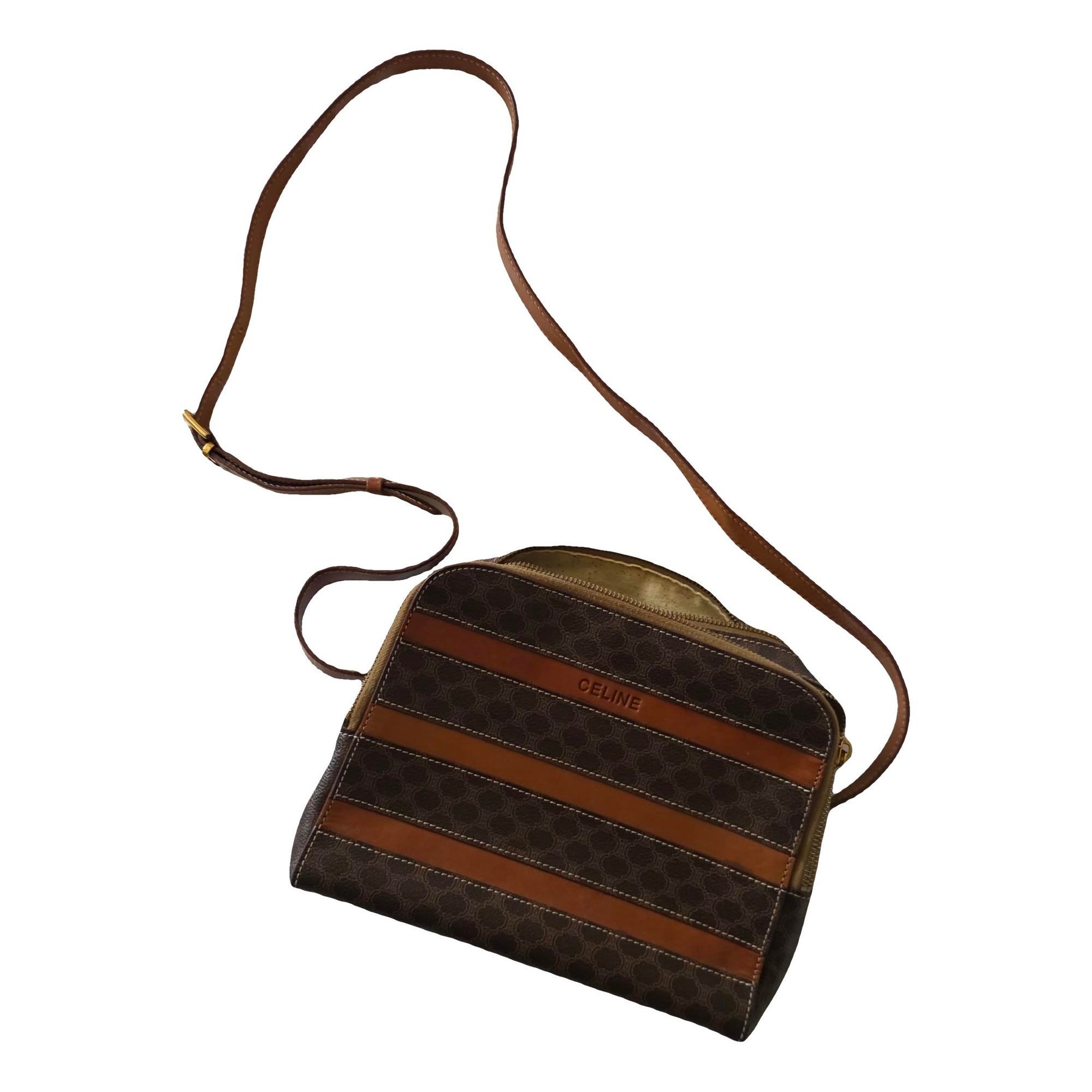 SAC SEAU leather crossbody bag