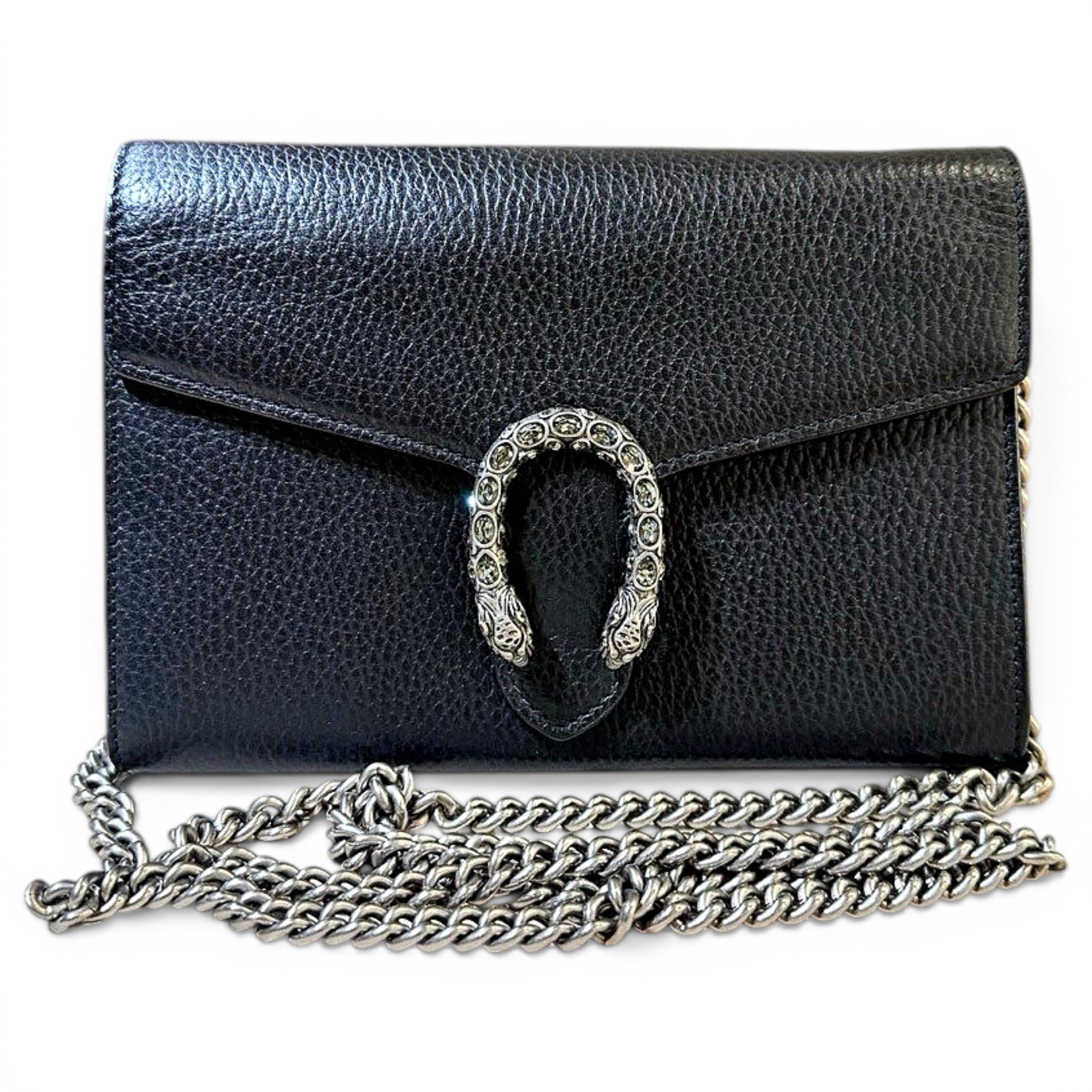 Dionysus Chain Wallet leather handbag
