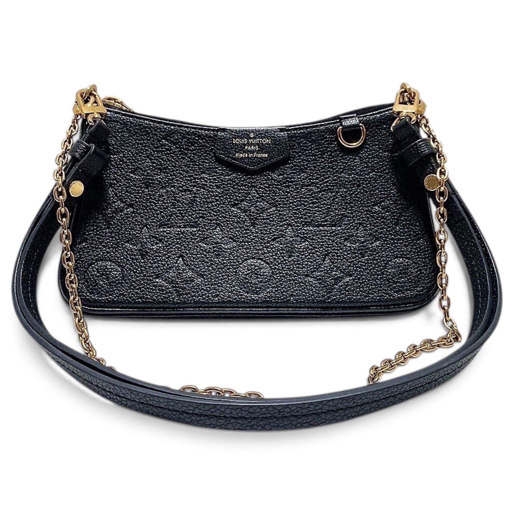 Easy Pouch On Strap leather handbag