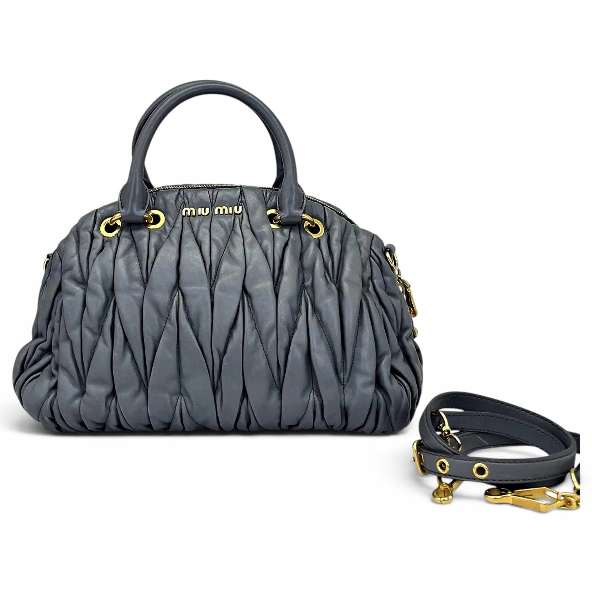 Leather handbag