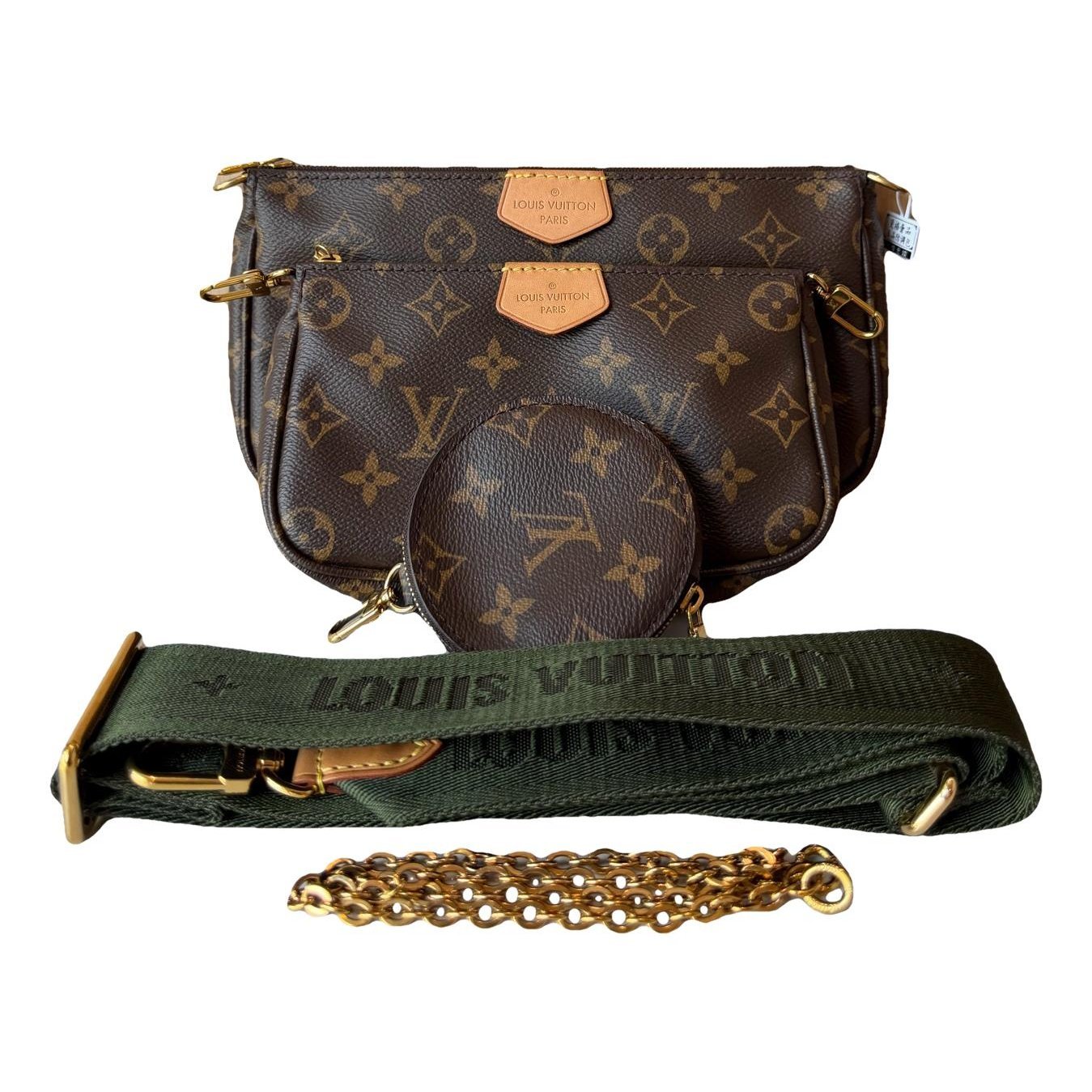 Multi Pochette Accessoires leather handbag