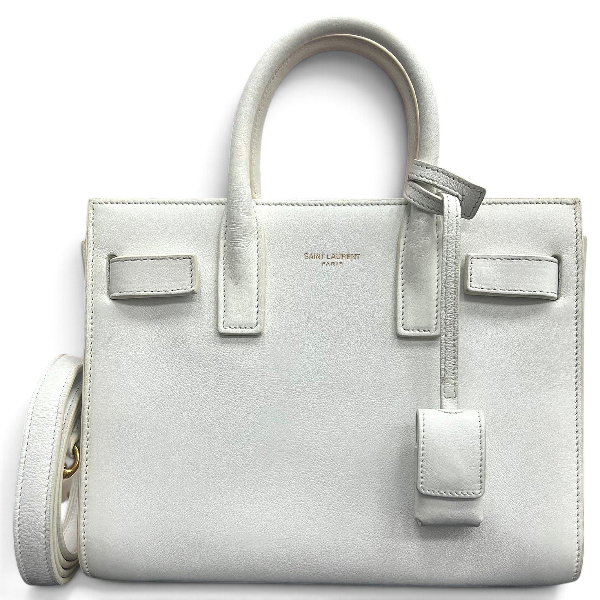 Saint Laurent Sac de Jour leather handbag
