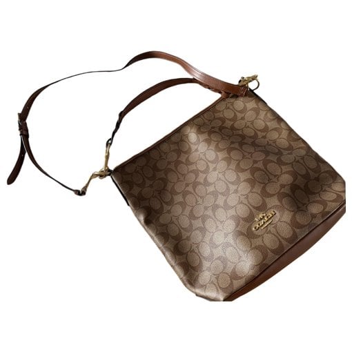 Abby duffle leather handbag