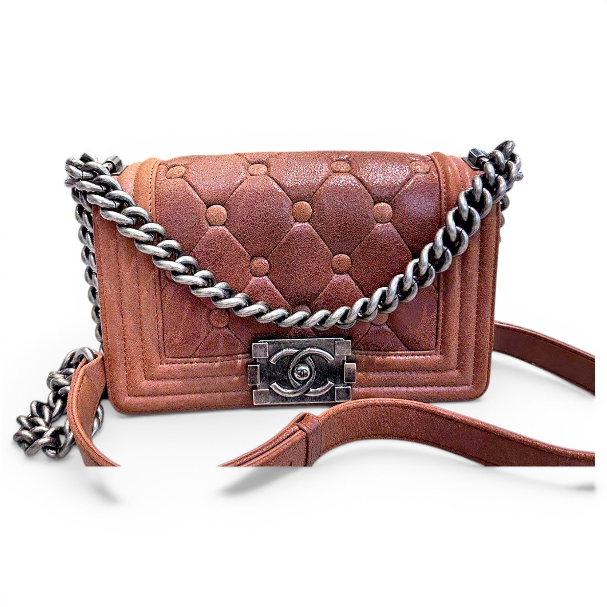 Boy leather handbag