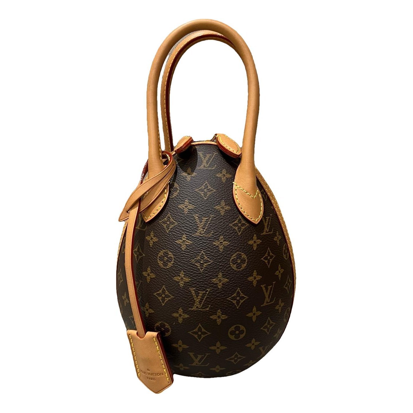 Egg bag leather handbag