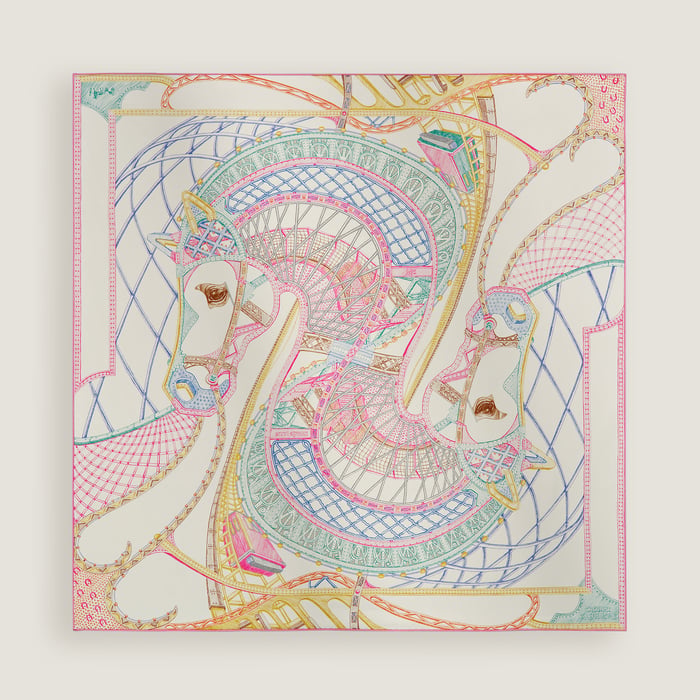 Chevaux d'Hephaistos Scarf 90