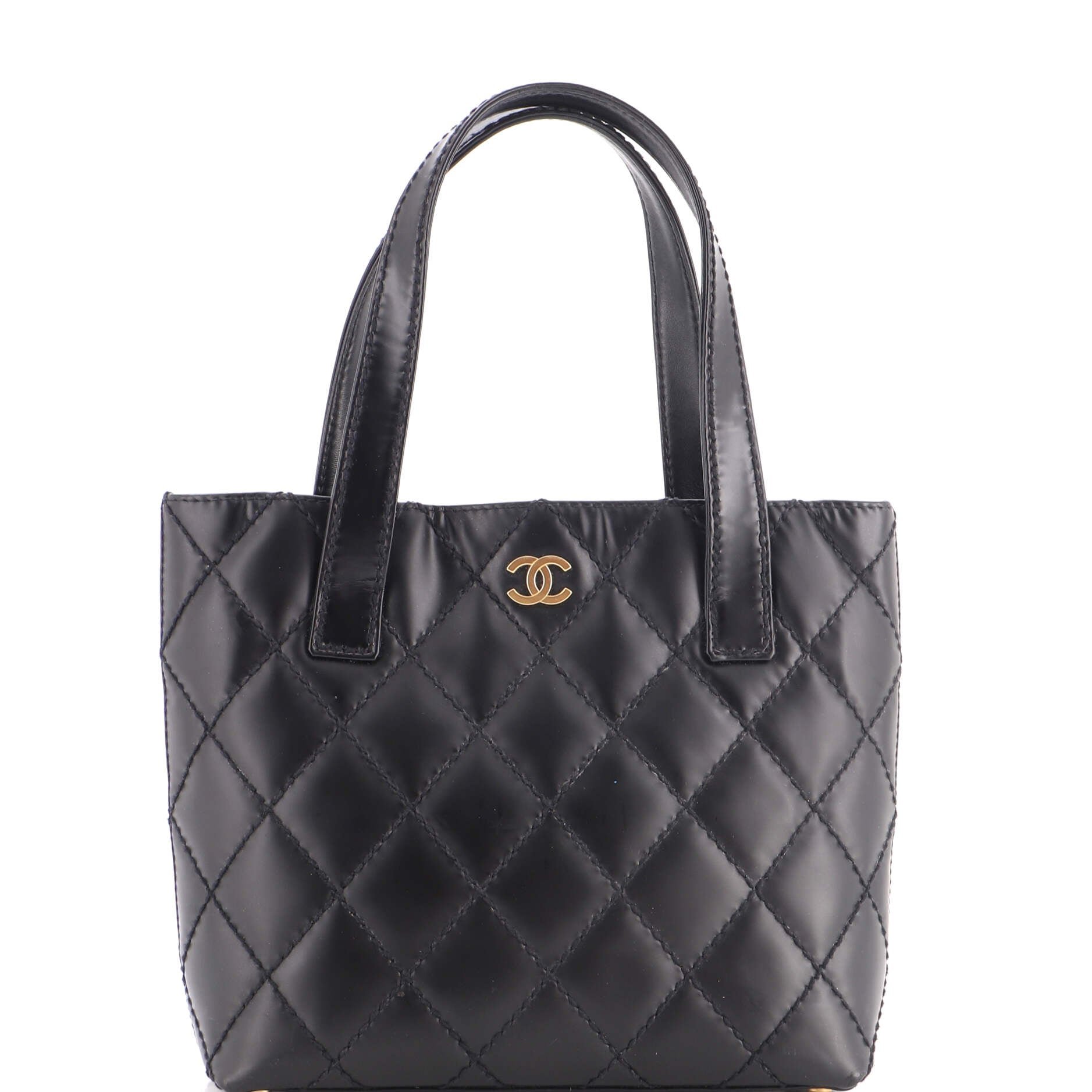 Surpique Tote Quilted Leather Small
