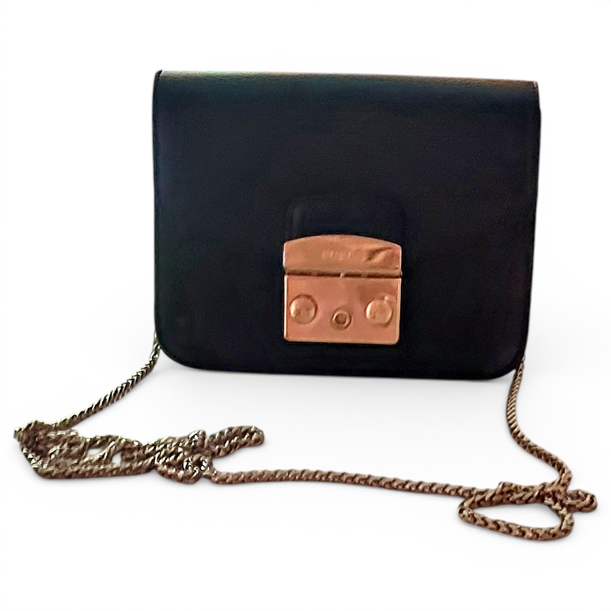 Metropolis leather handbag