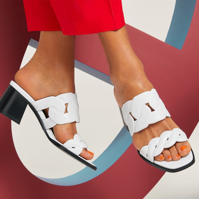 Blanc Gaby 60 Sandal