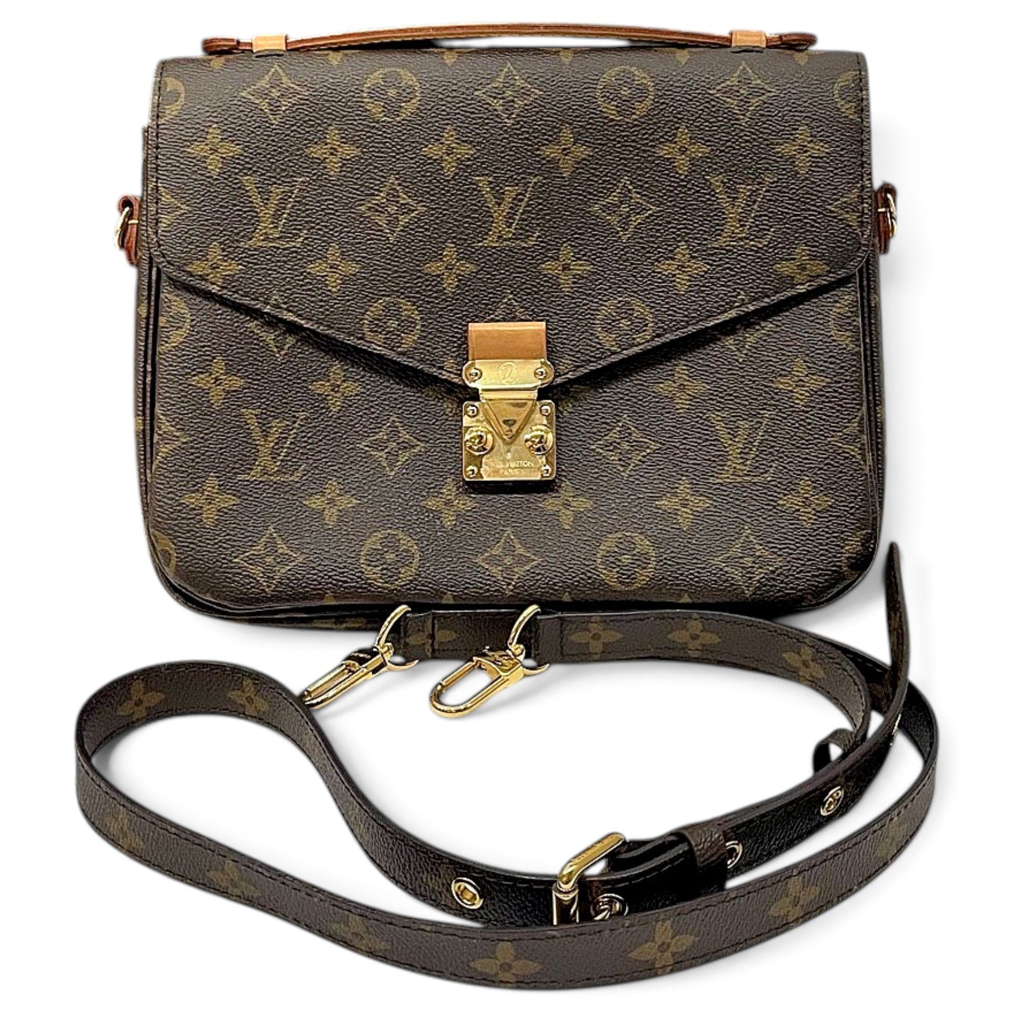 Metis leather handbag