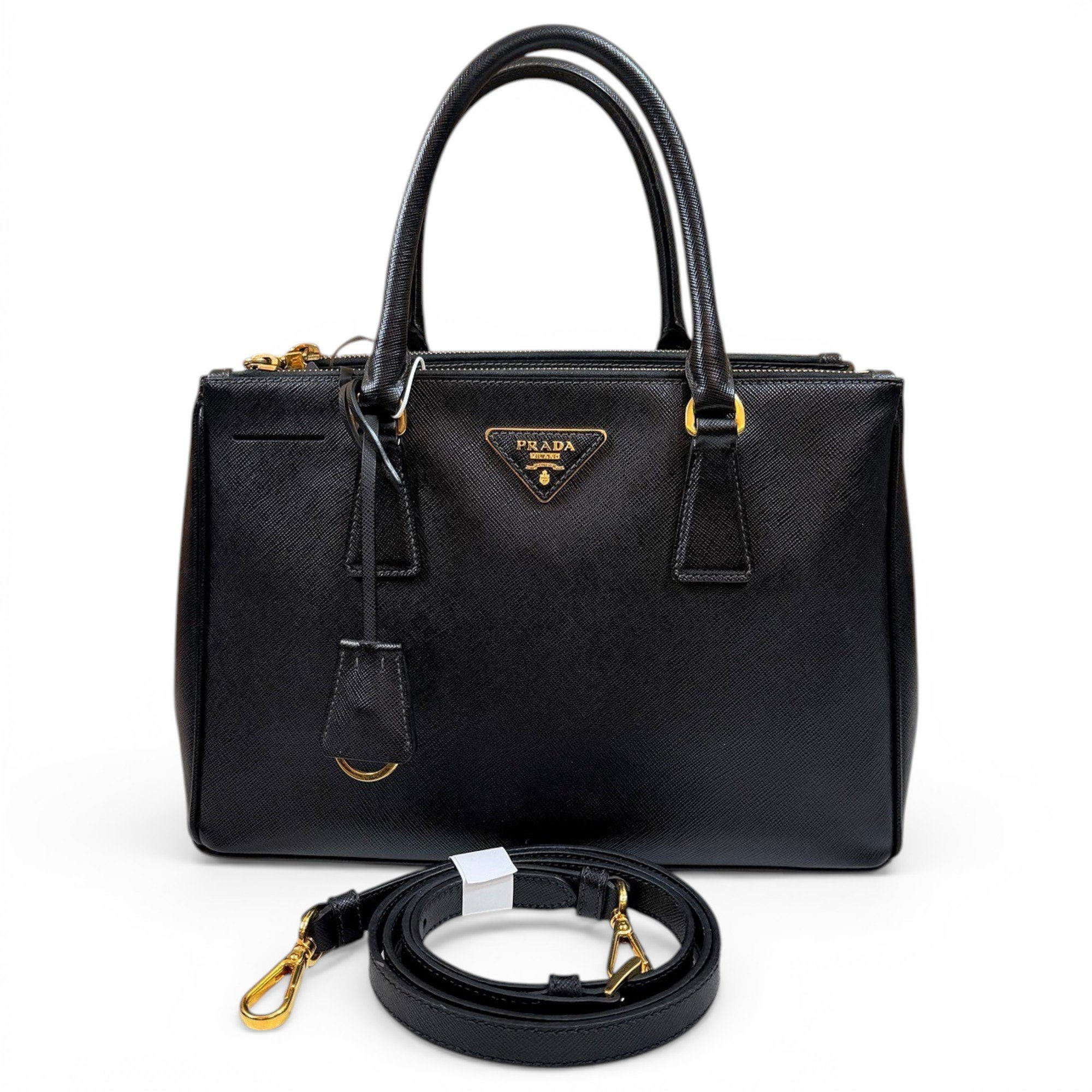 Galleria leather handbag
