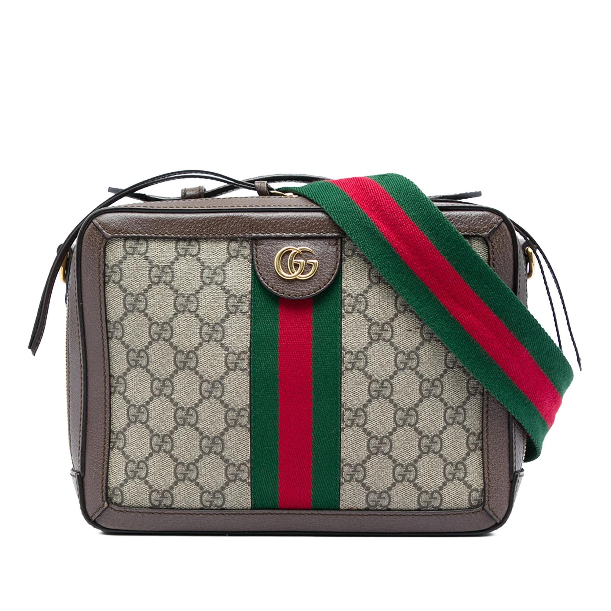Ophidia leather handbag