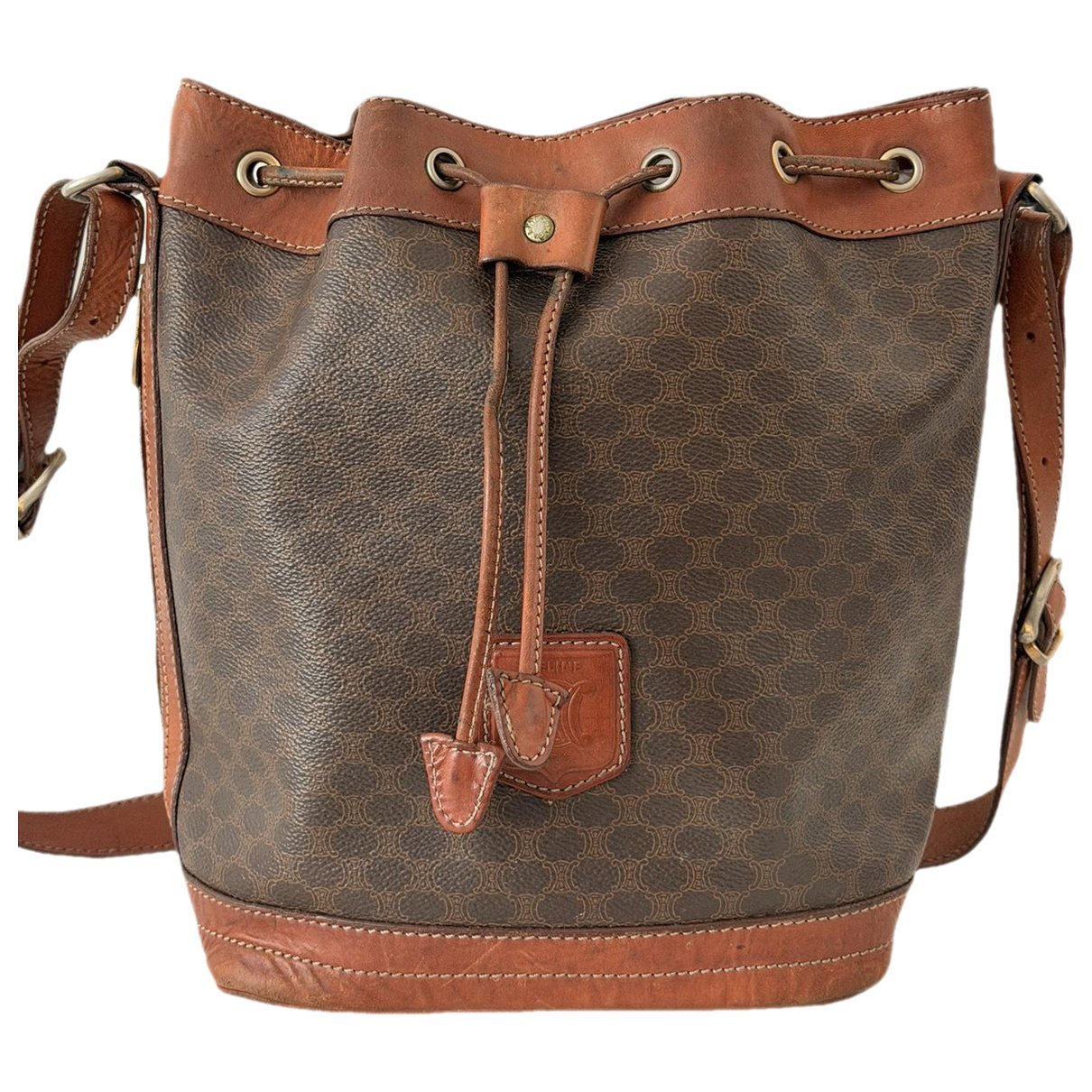 SAC SEAU leather handbag