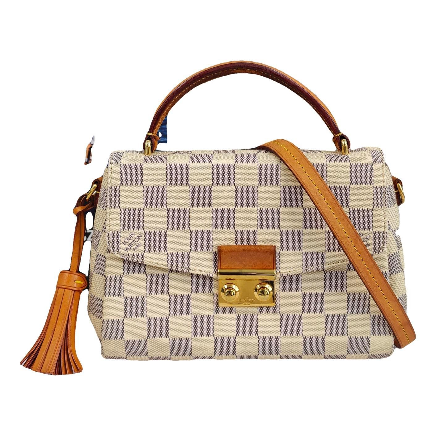 Croisette leather handbag