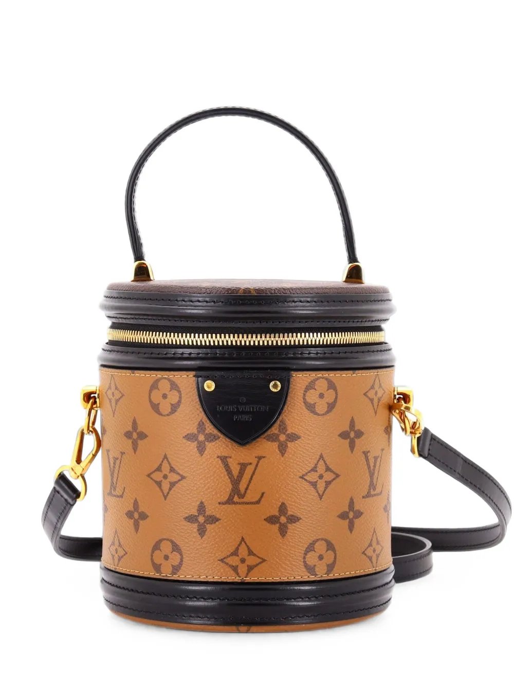 Cannes Handbag Reverse Monogram Canvas satchel