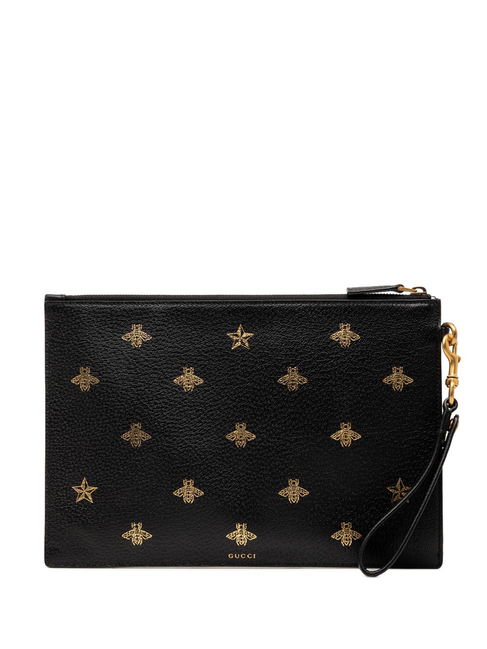 2000-2015 Leather Bee Star clutch bag