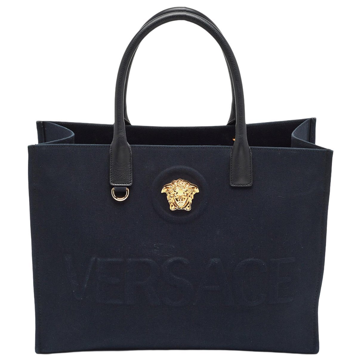 La Medusa leather tote