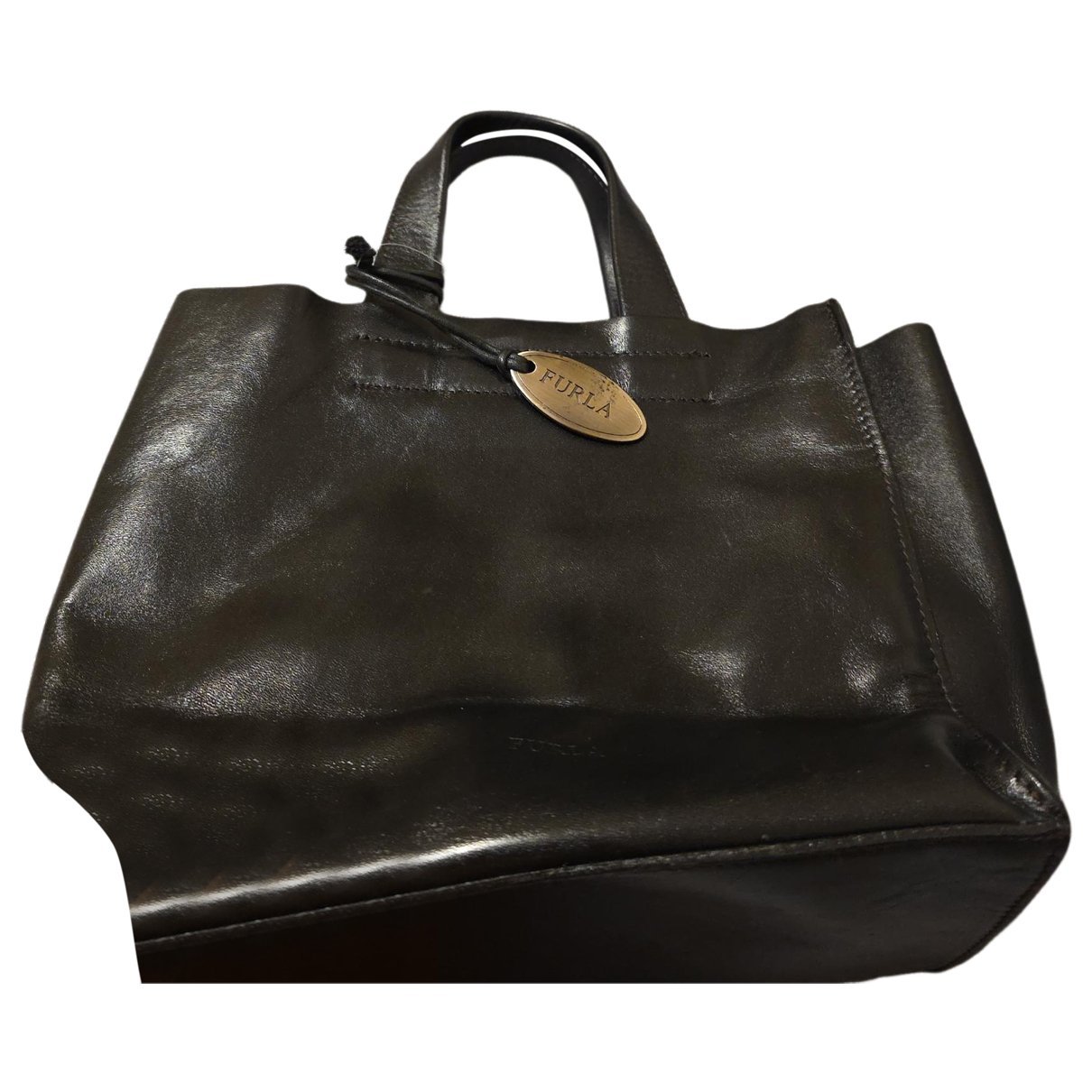 Leather handbag