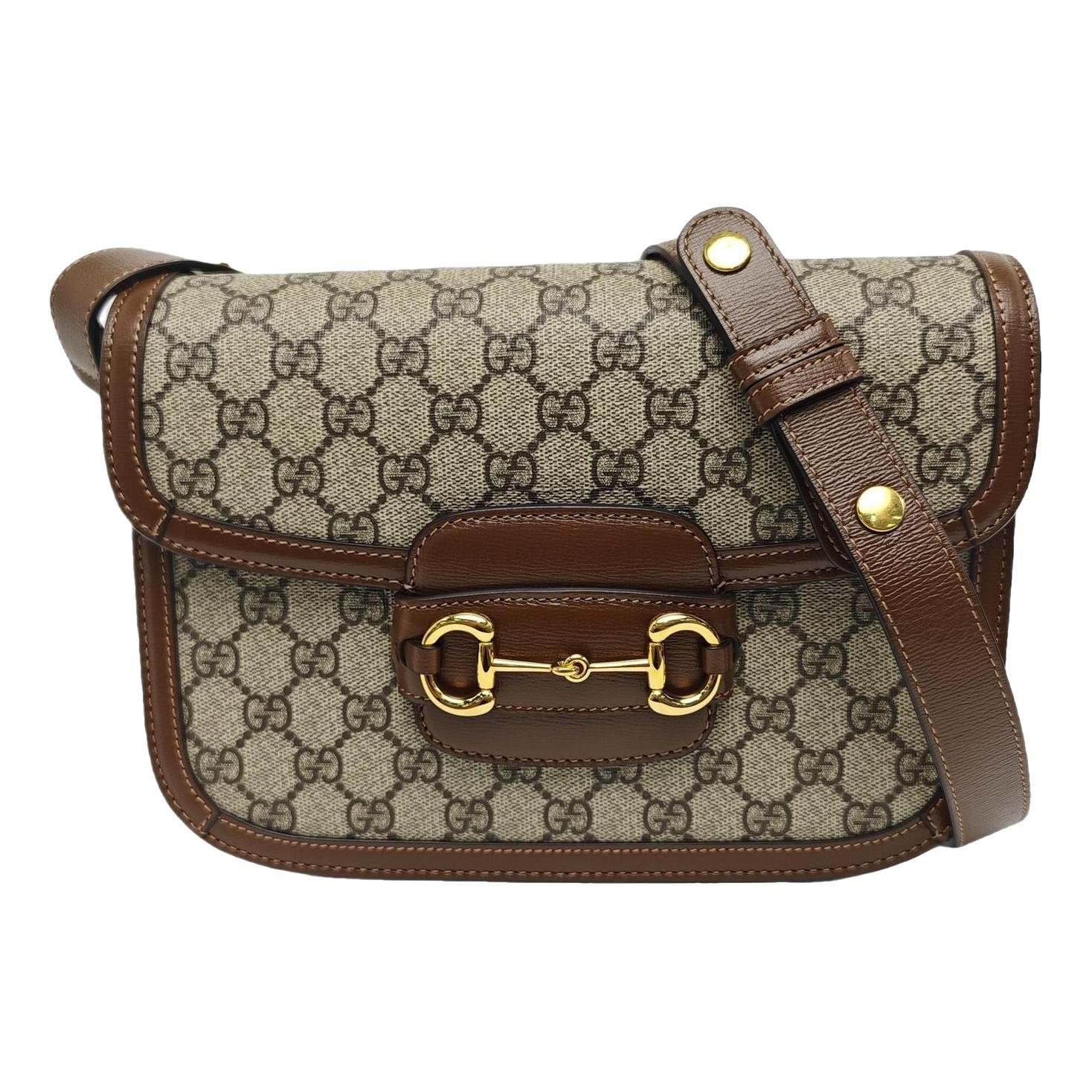 Handle Horsebit 1955 leather handbag