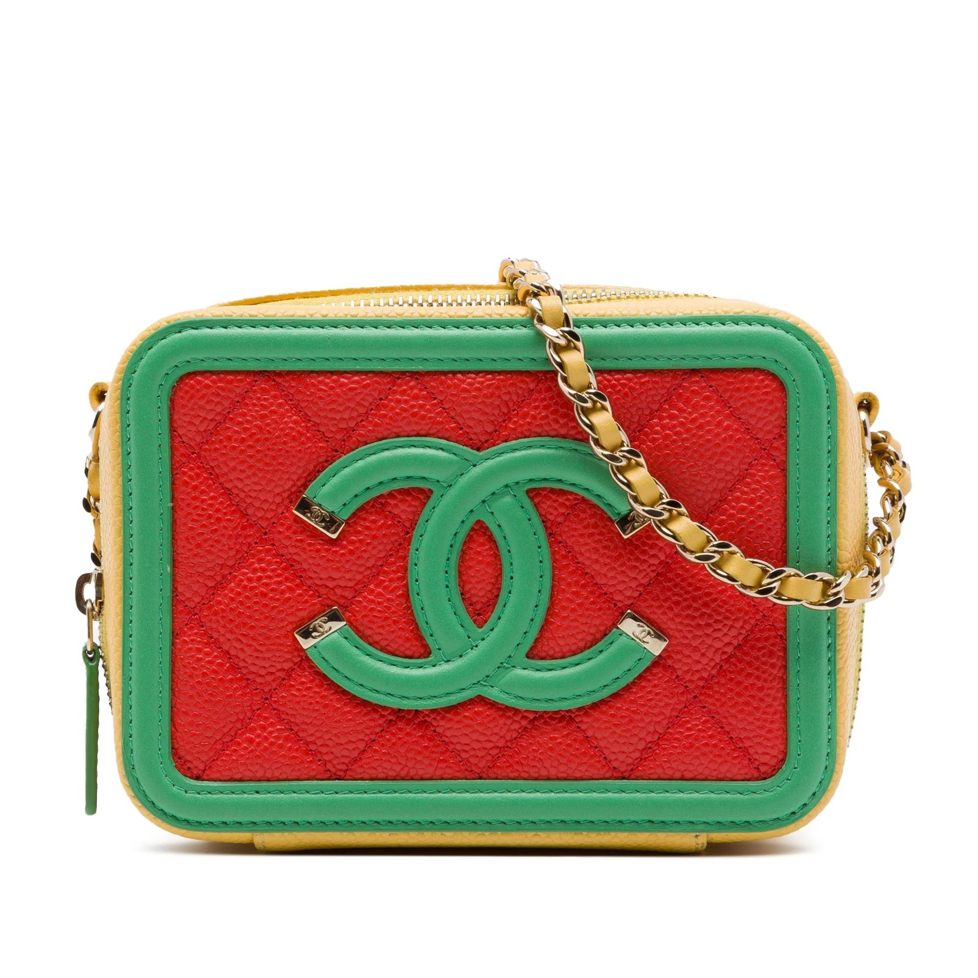 CC Filigree leather handbag