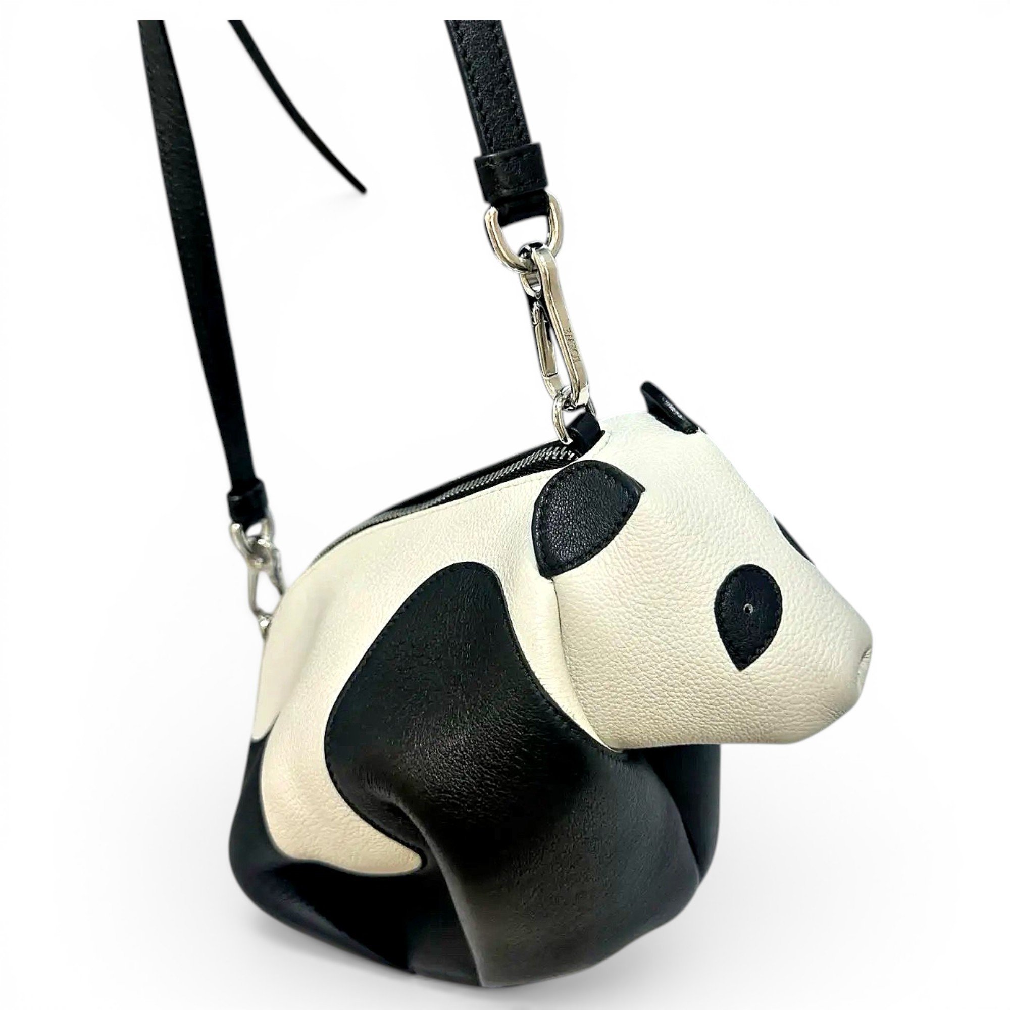 Animals leather handbag