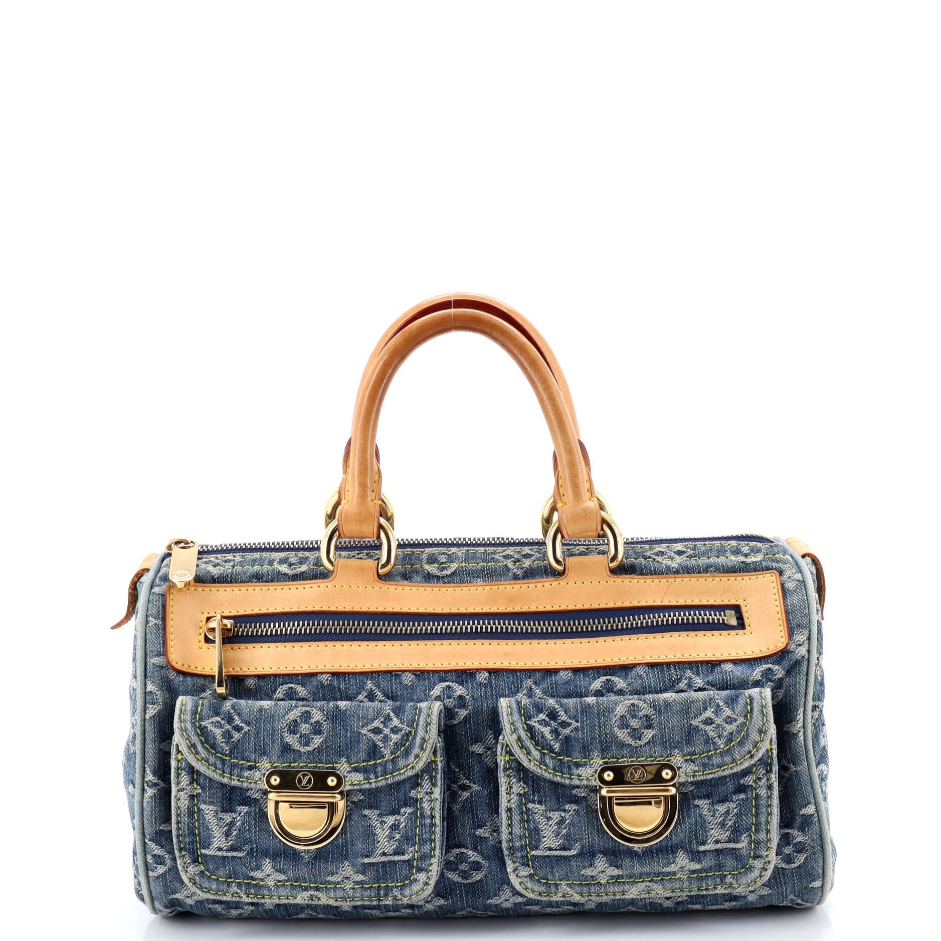 Louis Vuitton Neo Speedy Bag Denim