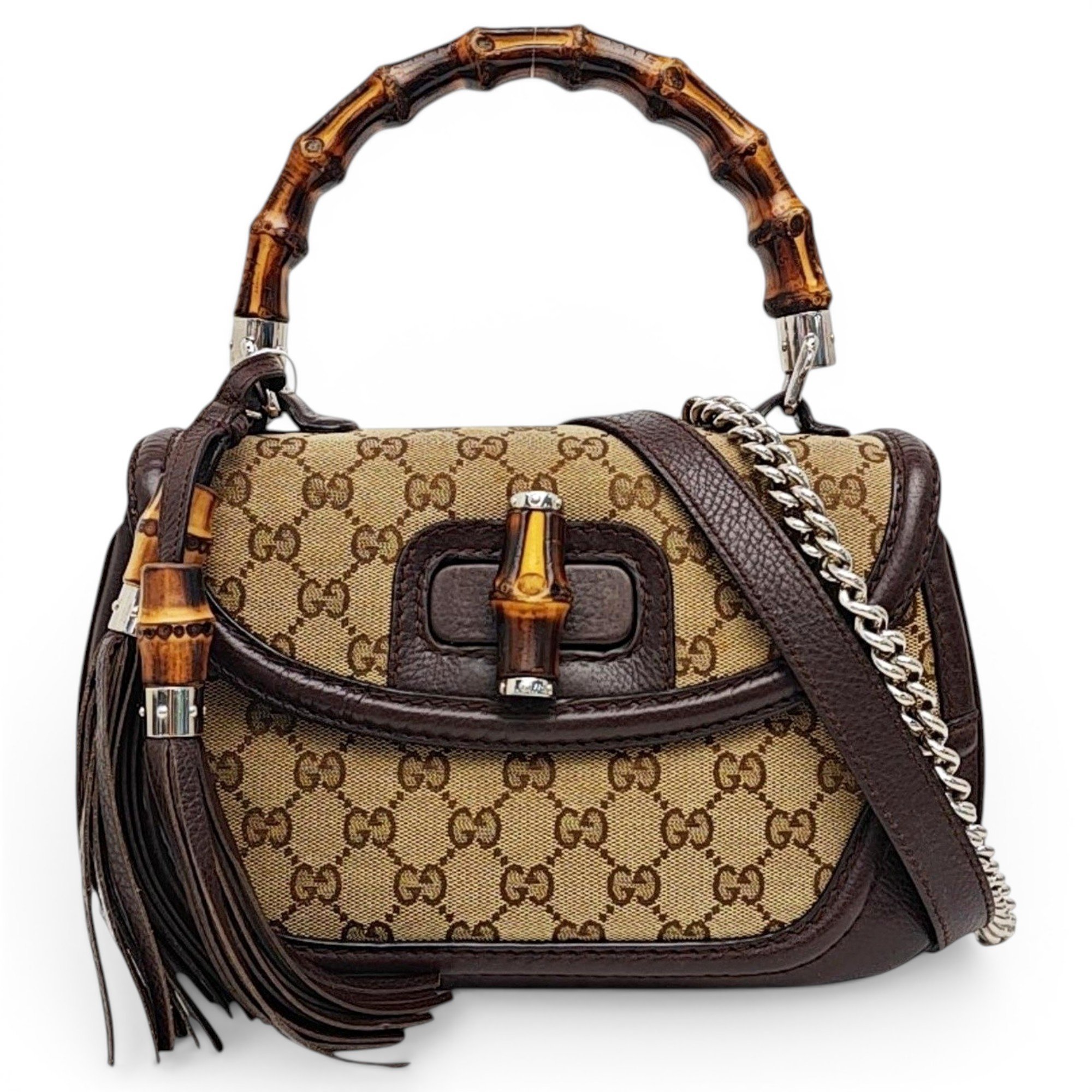 Leather handbag