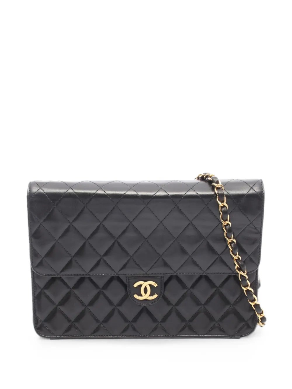 1997-1999 matelasse CC turn-lock shoulder bag