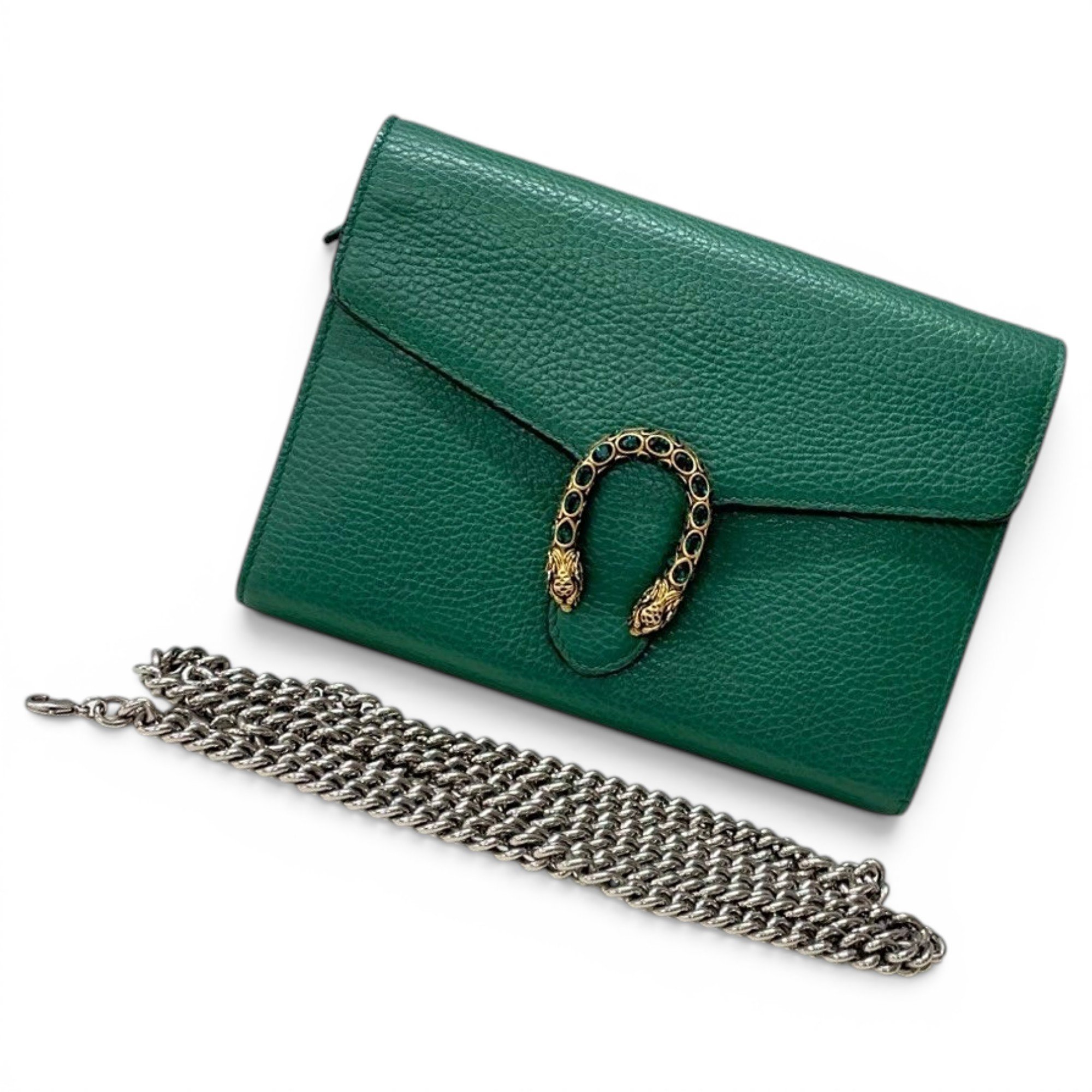 Dionysus Chain Wallet leather handbag