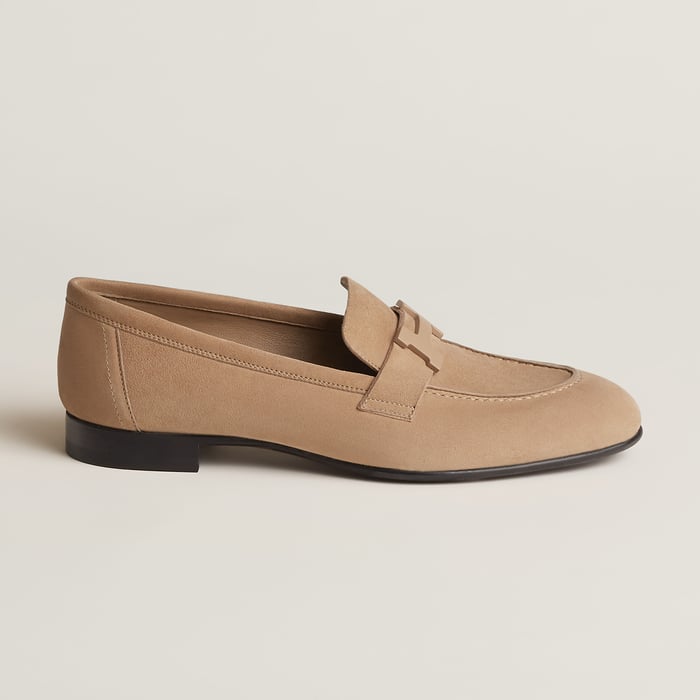 Beige Argile Mocassim Paris