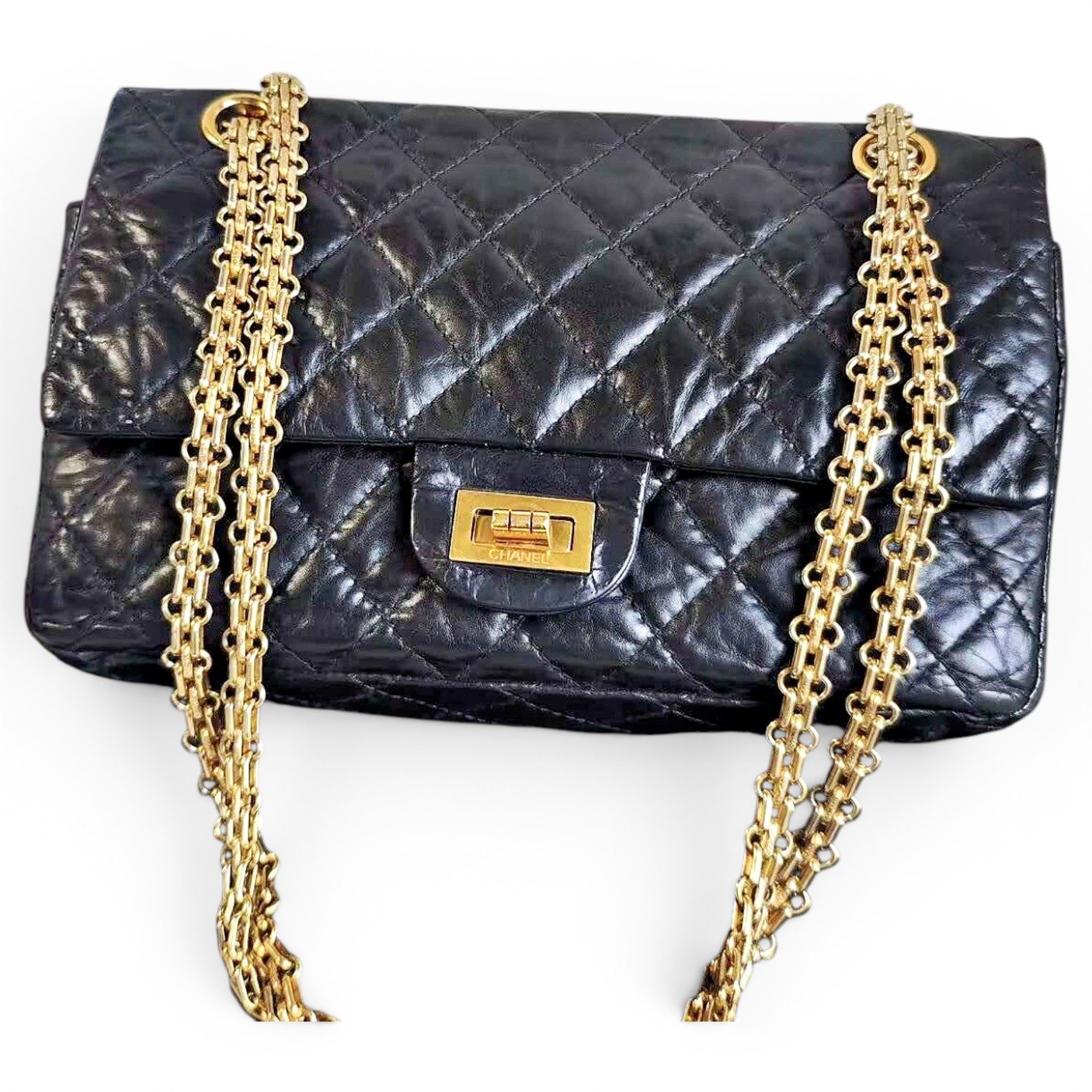 2.55 leather handbag