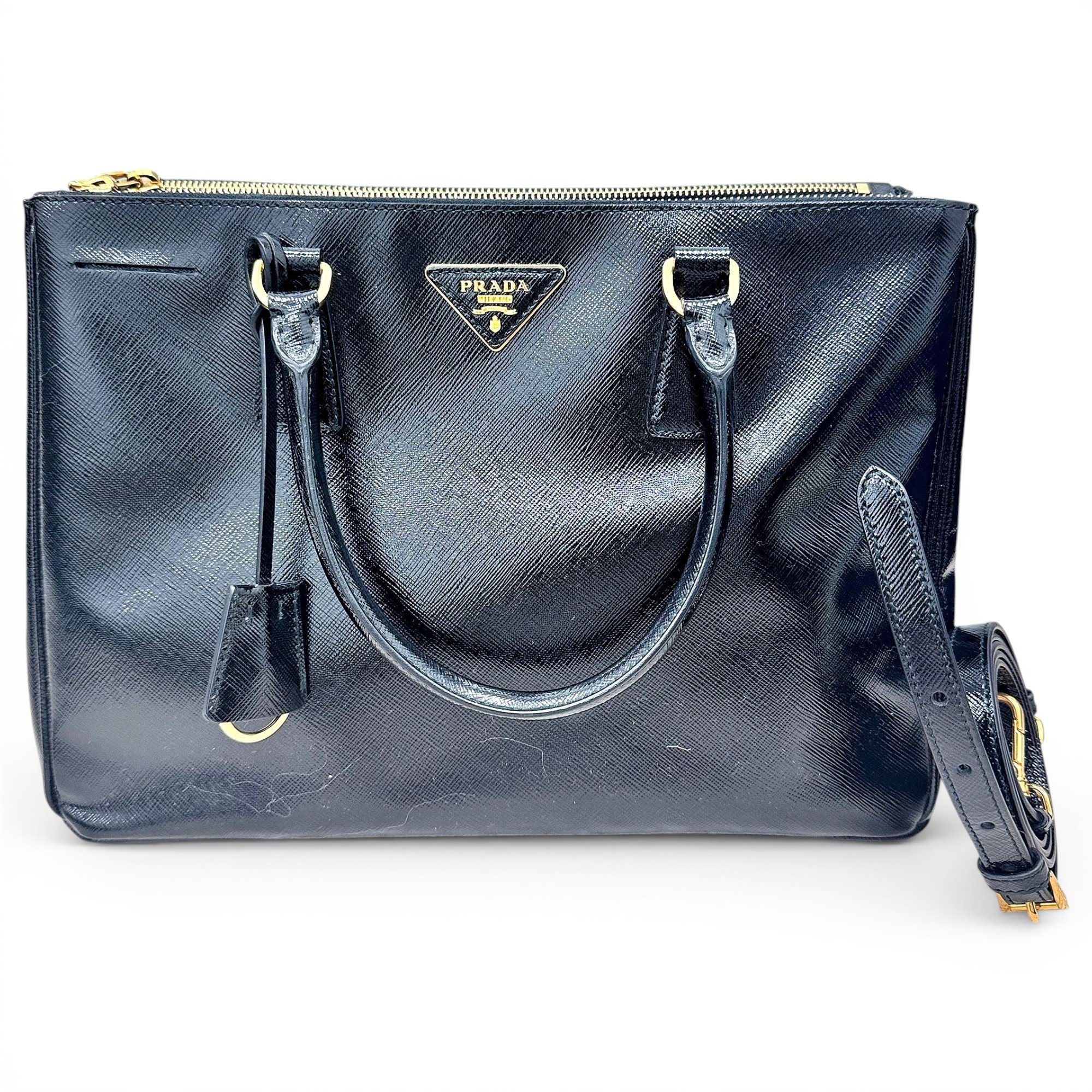 Galleria leather handbag