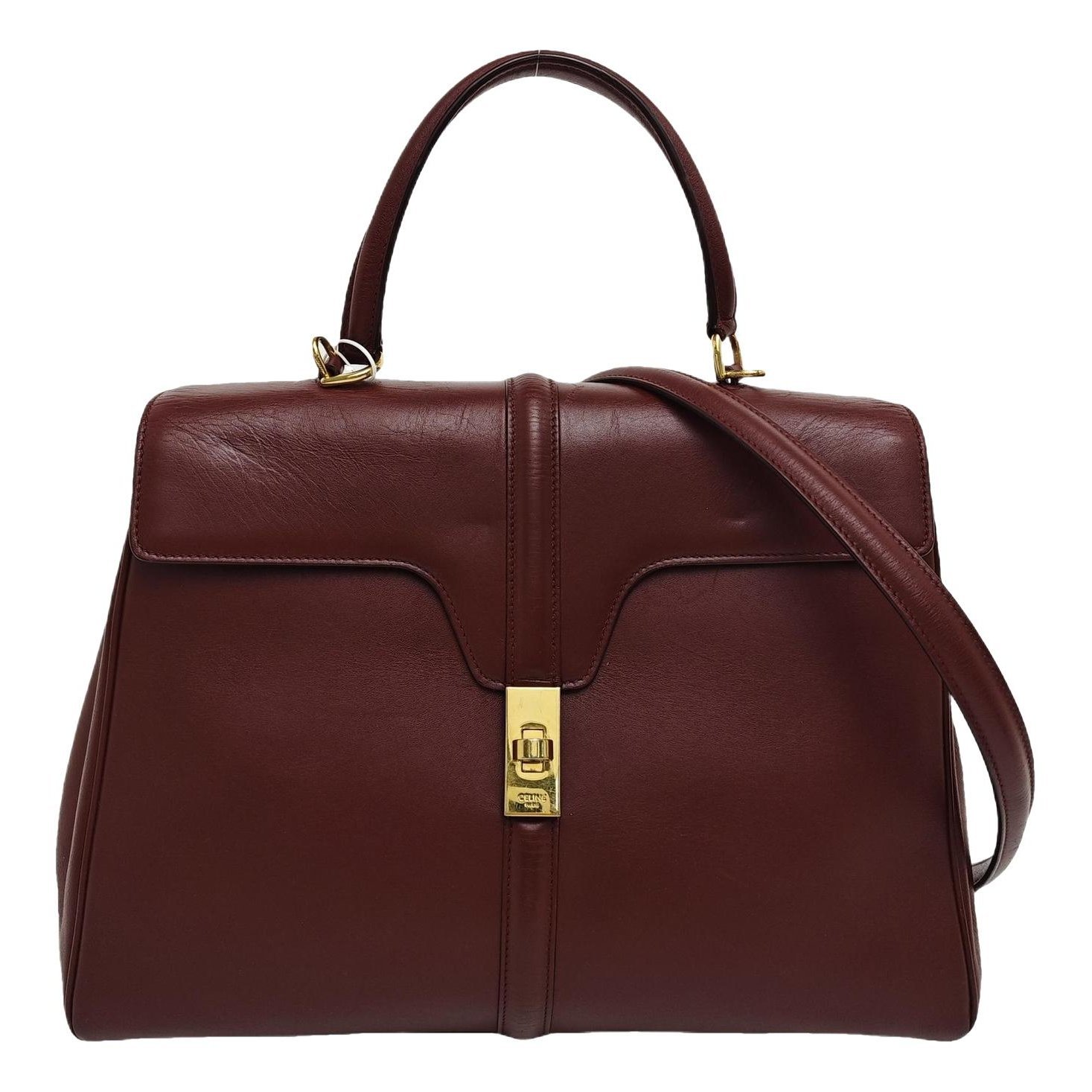 Sac 16 leather handbag