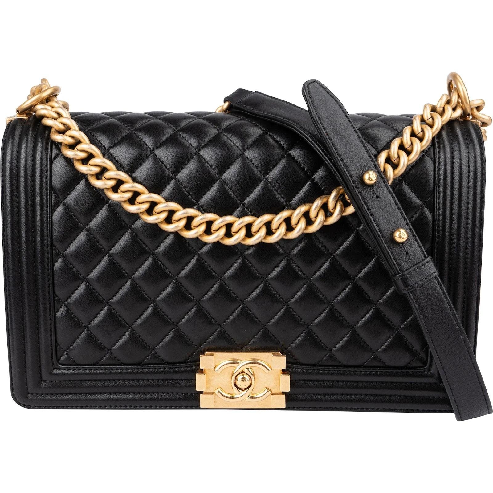 Boy leather crossbody bag