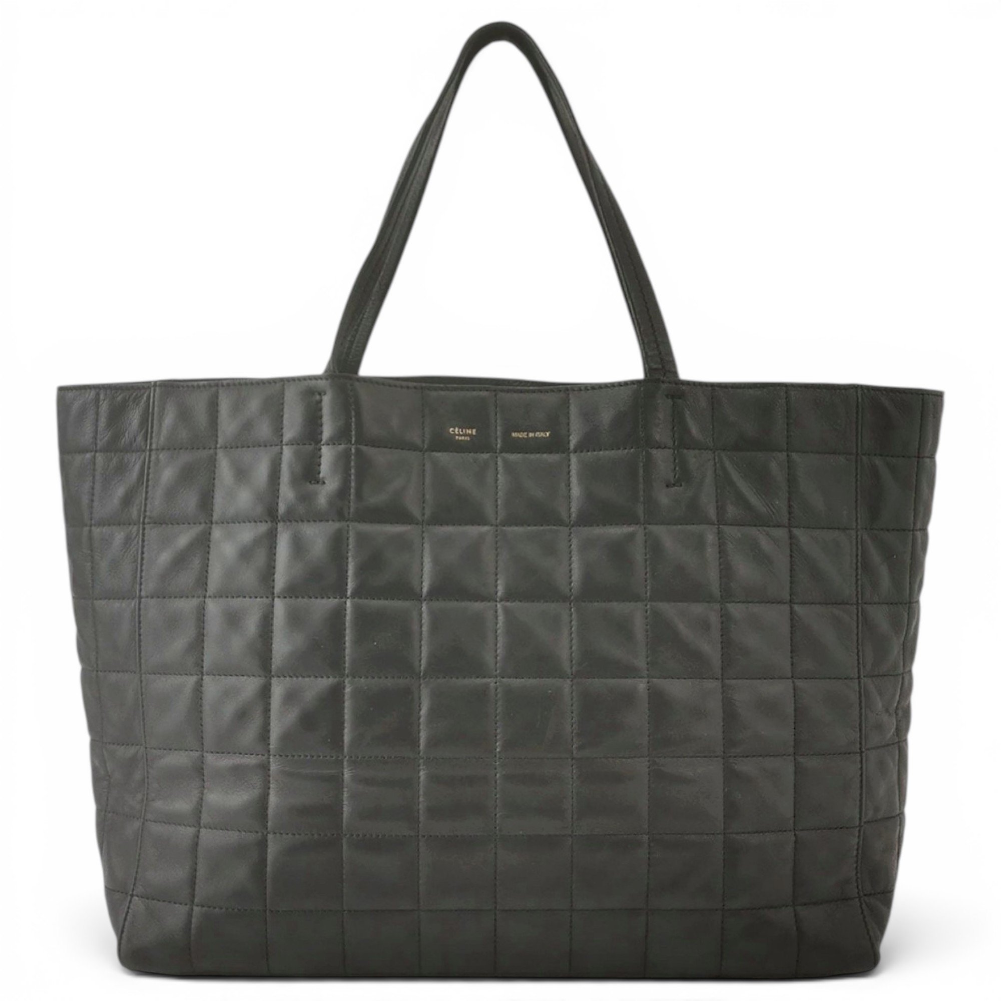 Leather tote