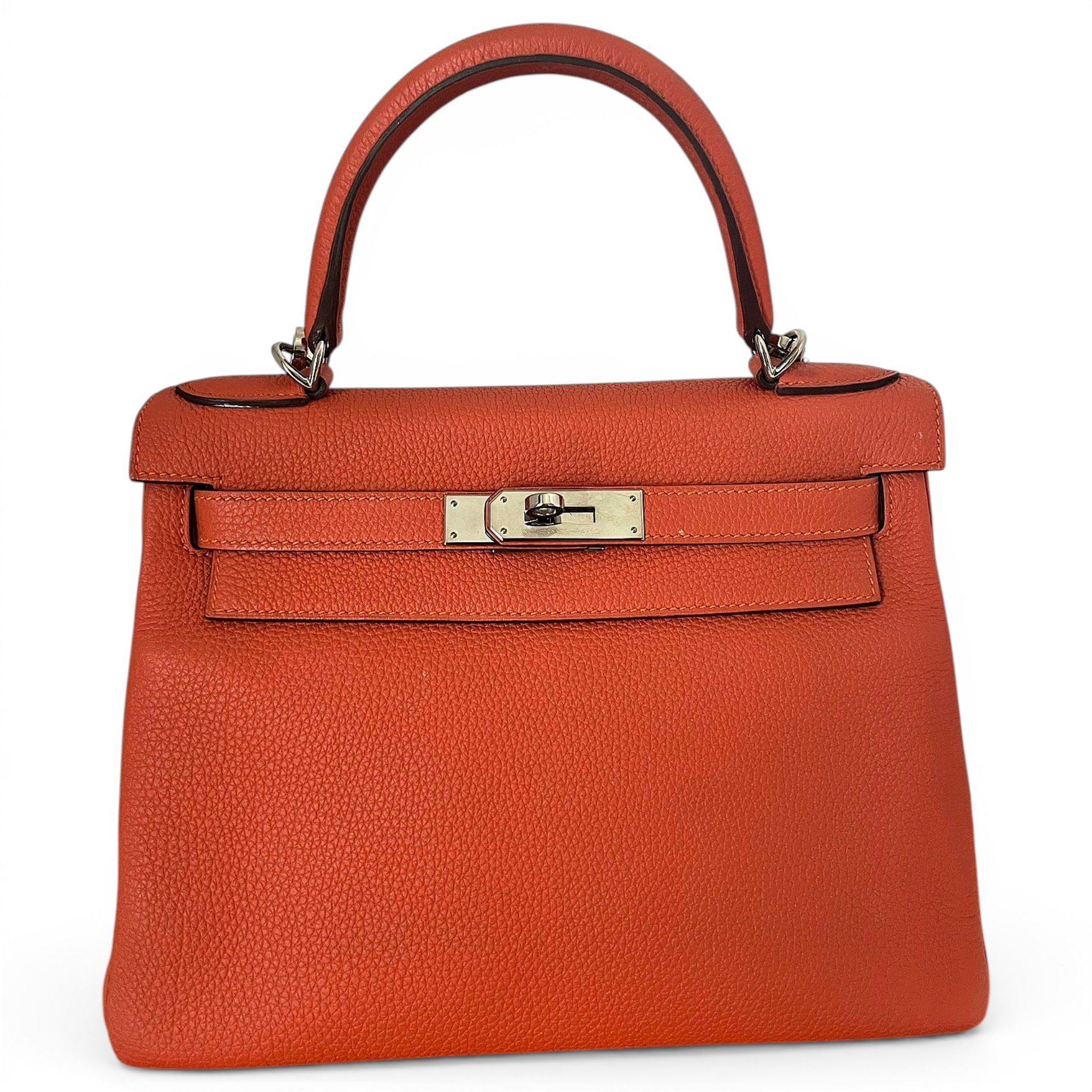 Kelly 28 leather handbag