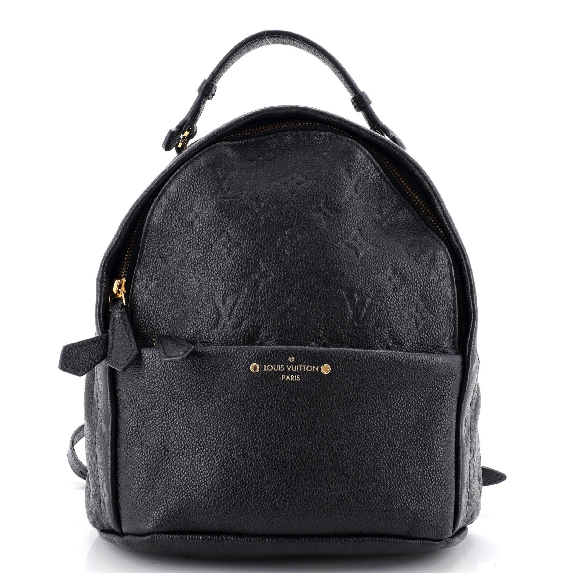 Leather backpack