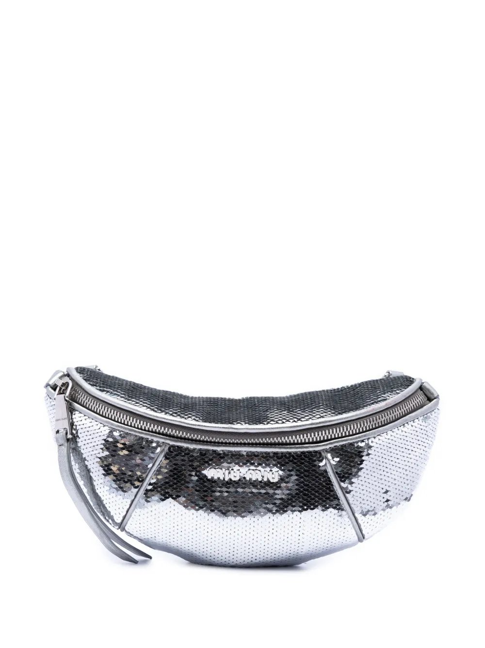 2010-2026 Metallic Calfskin Sequin Embellished belt bag